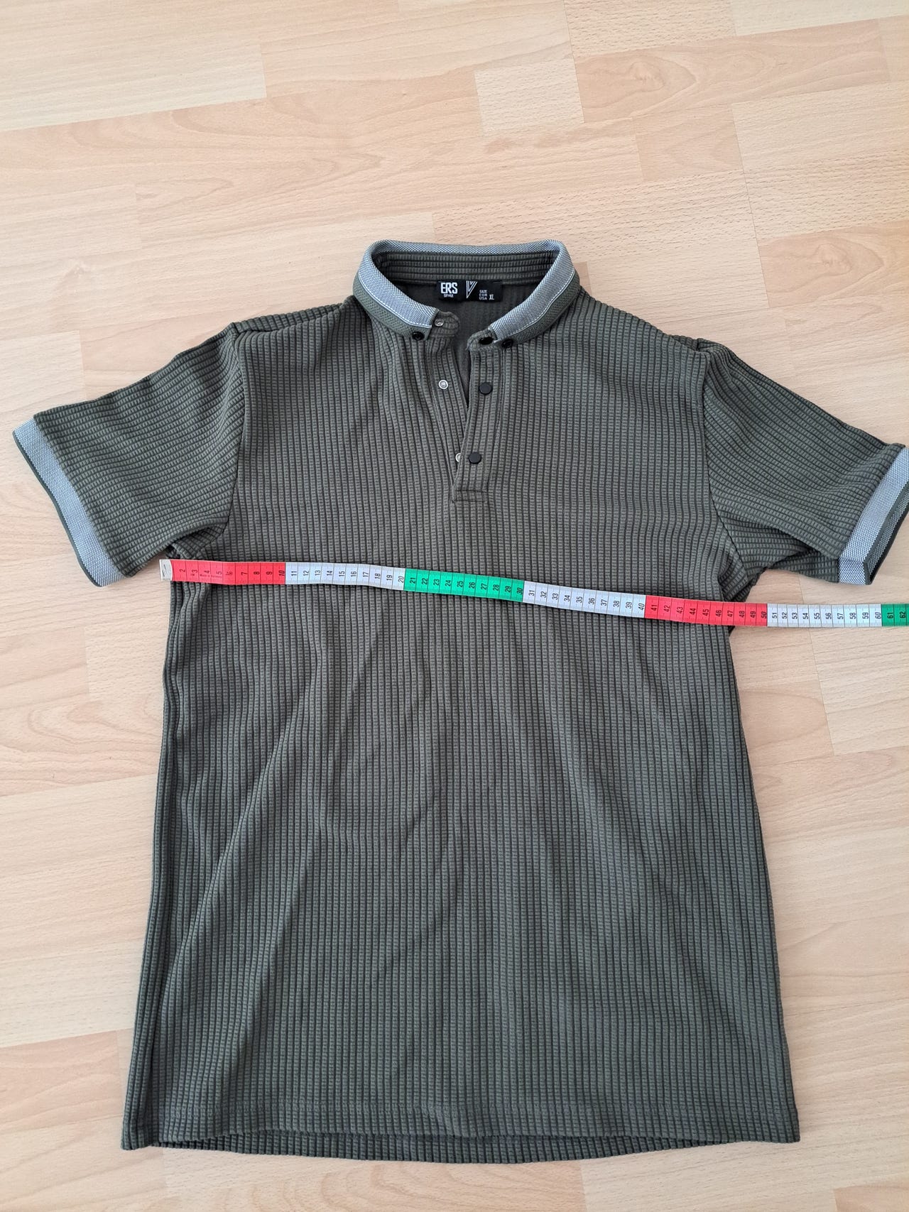 Puuvillakauluspaita Dark Navy