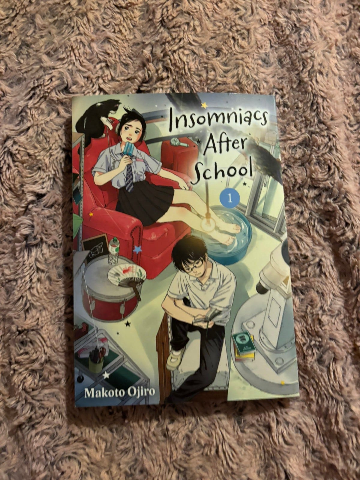 insomniacs after school manga Tori