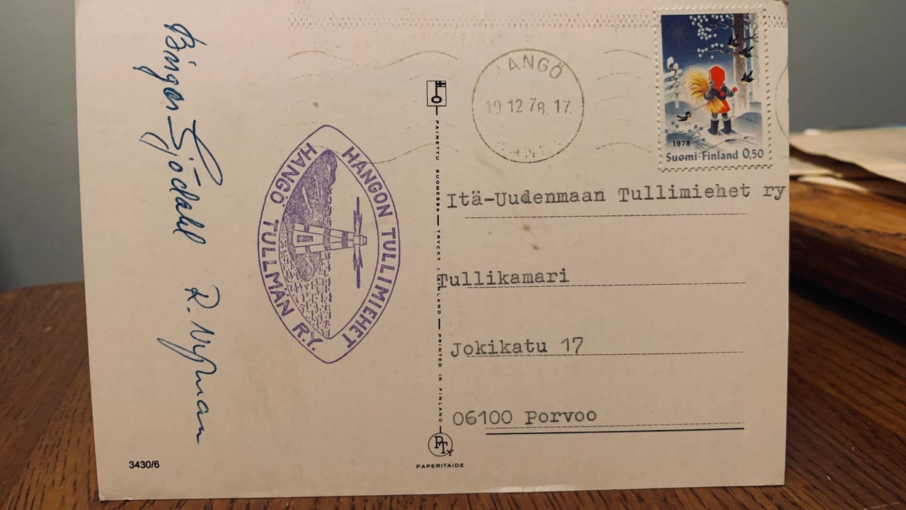 Hangon tullimiehet - leima - Hangö tullmän r.y.