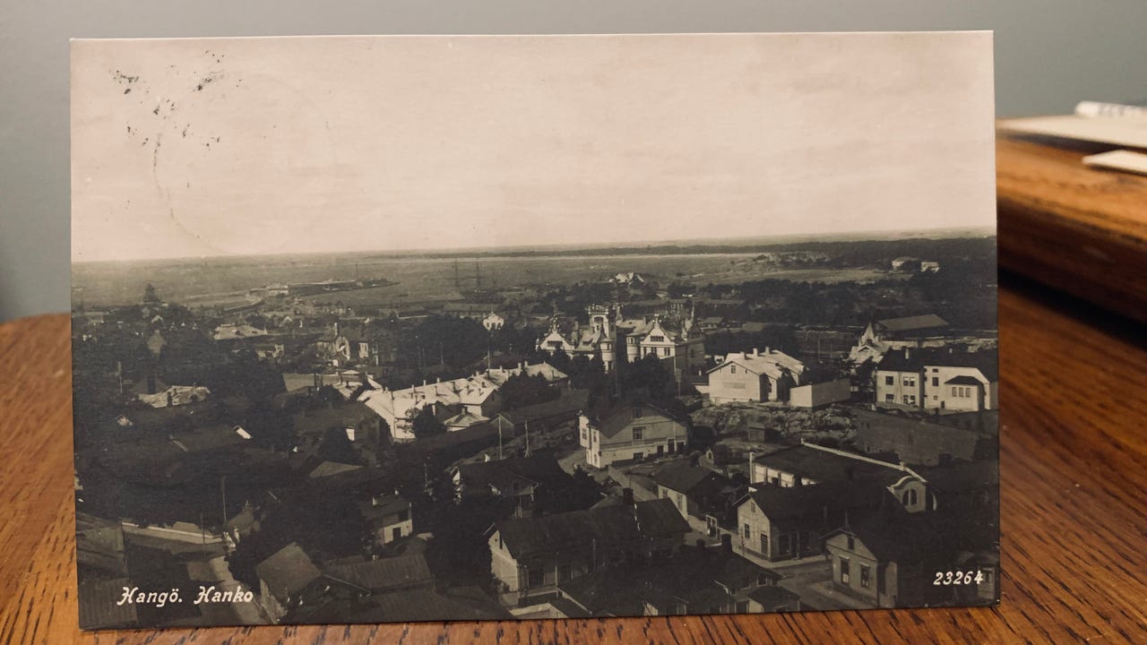 Hanko, Hangö postikortti