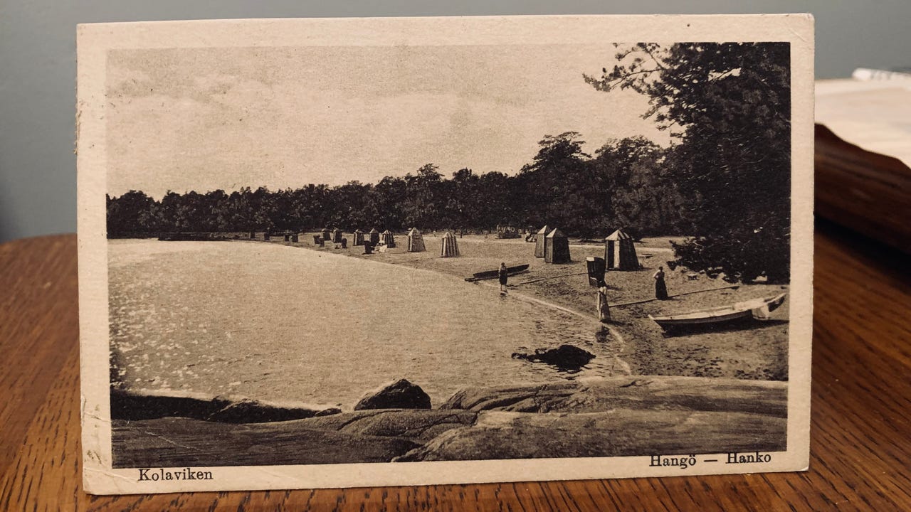 Hanko, Hangö, Kolaviken - postikortti