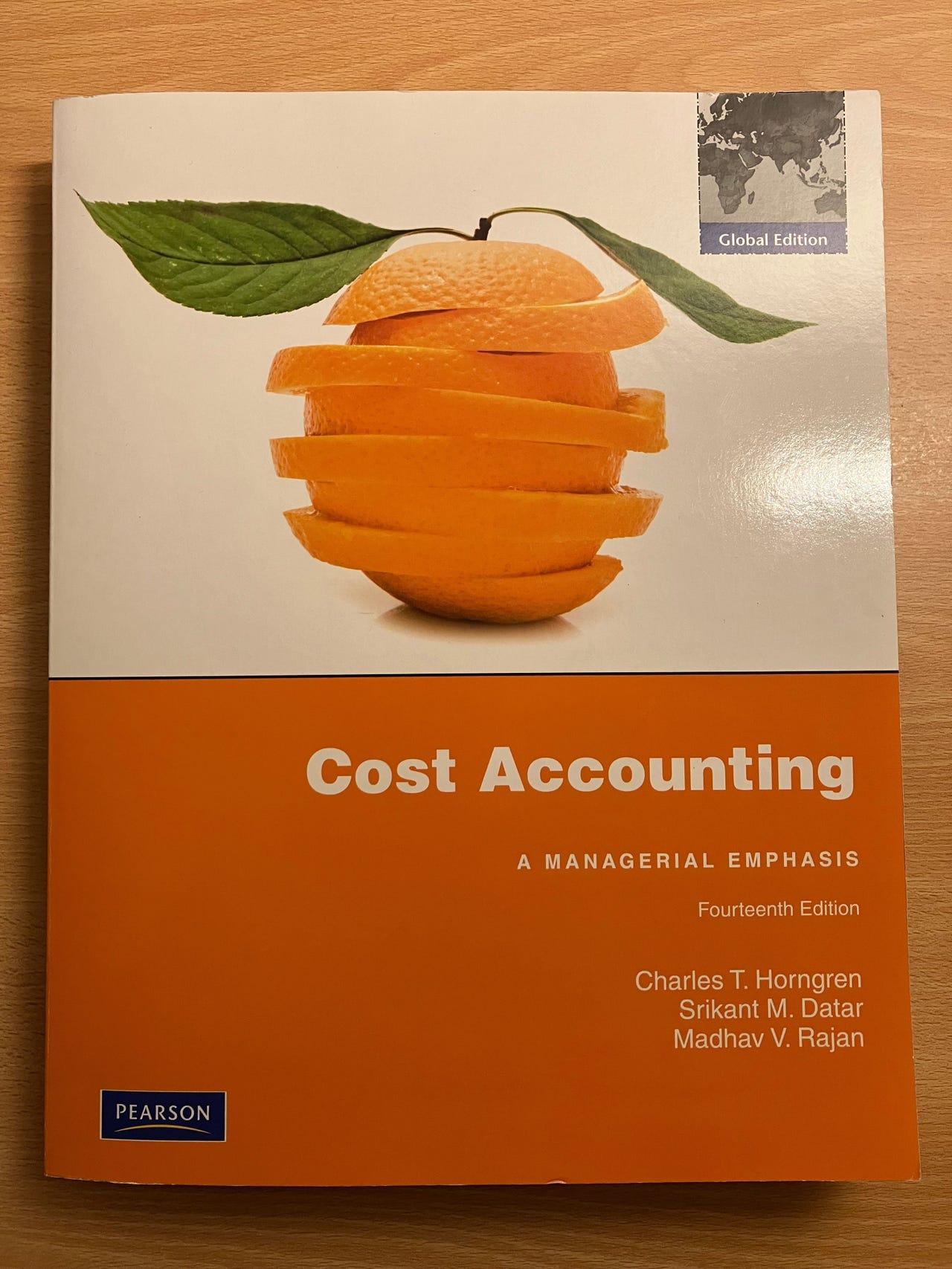 Cost accounting: A managerial emphasis (14th edition) | Tori