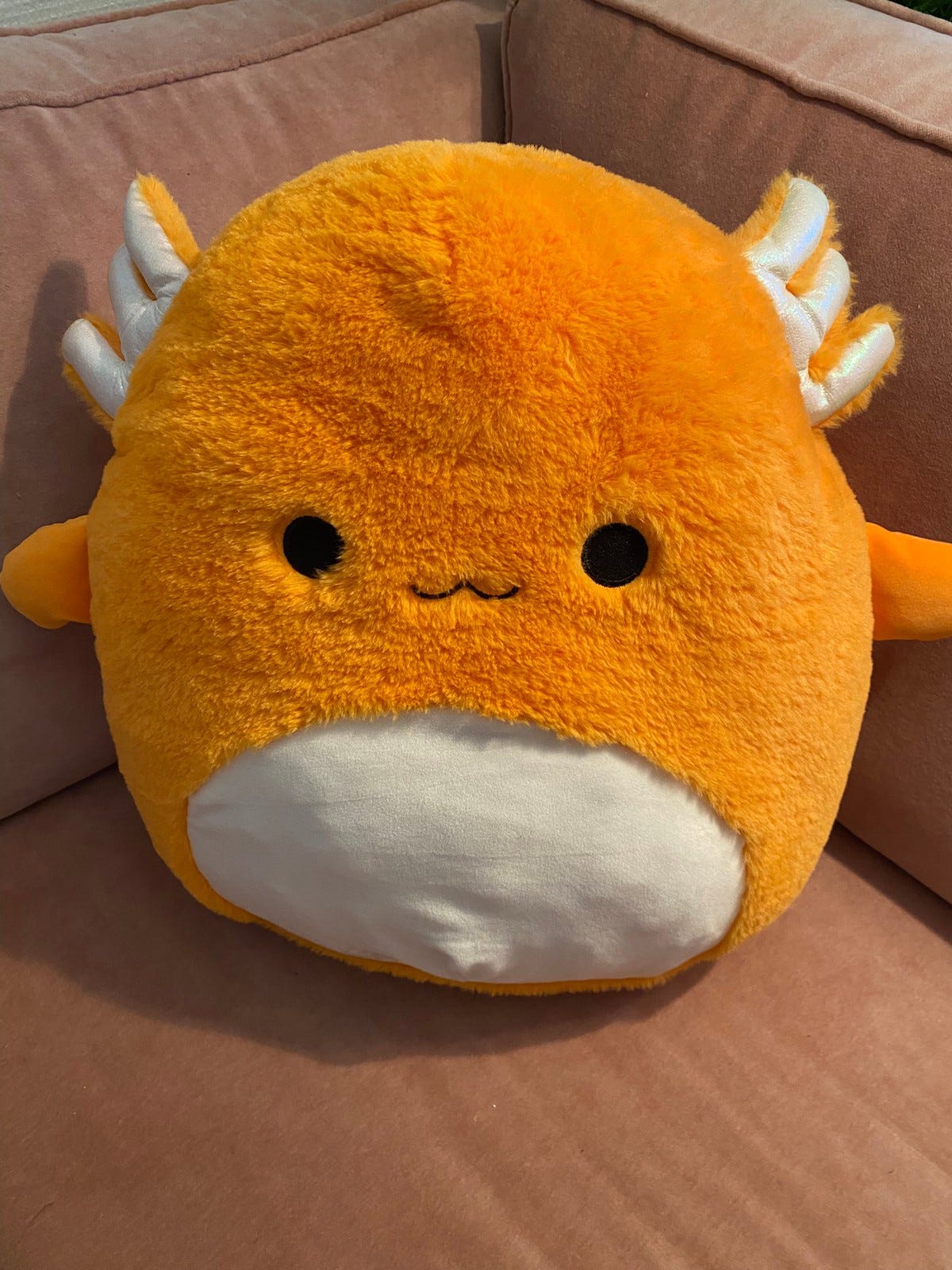 Squishmallows 45 cm * 40 cm P18 Fuzz A Mallows pehmo Nico oranssi