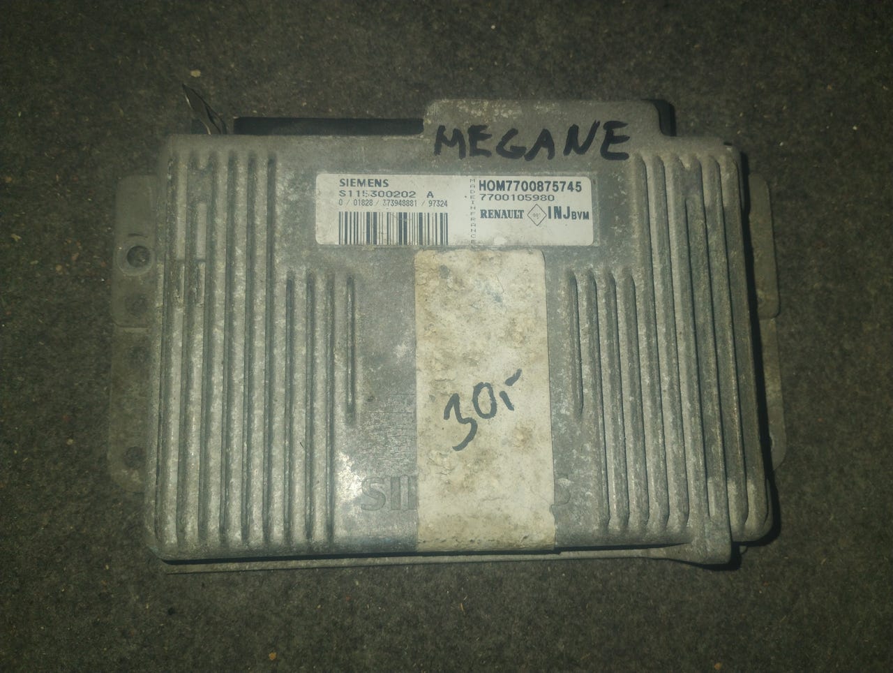 Ohjausboxi Megane