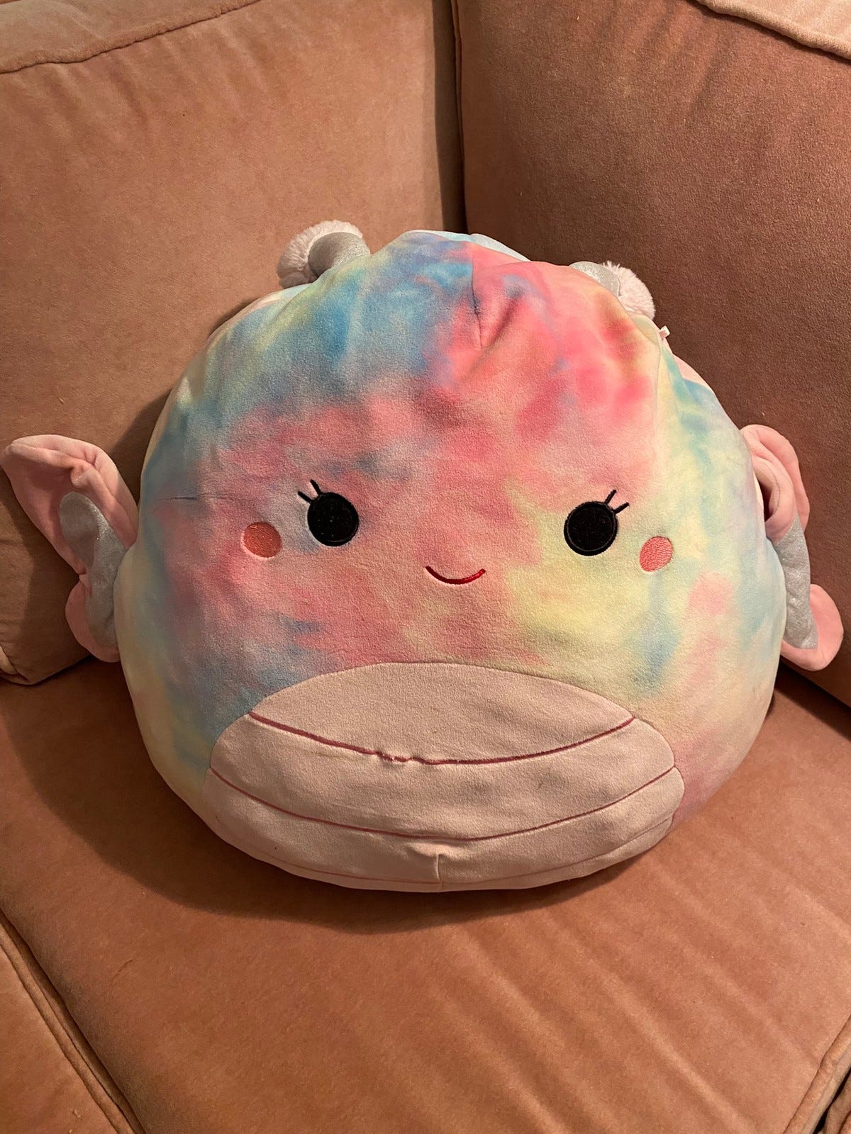 Squishmallow 45 cm * 40 cm Butterfly Wren perhonen sateenkaaren v
