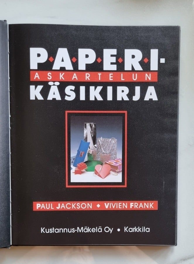 Paperiaskartelun Käsikirja