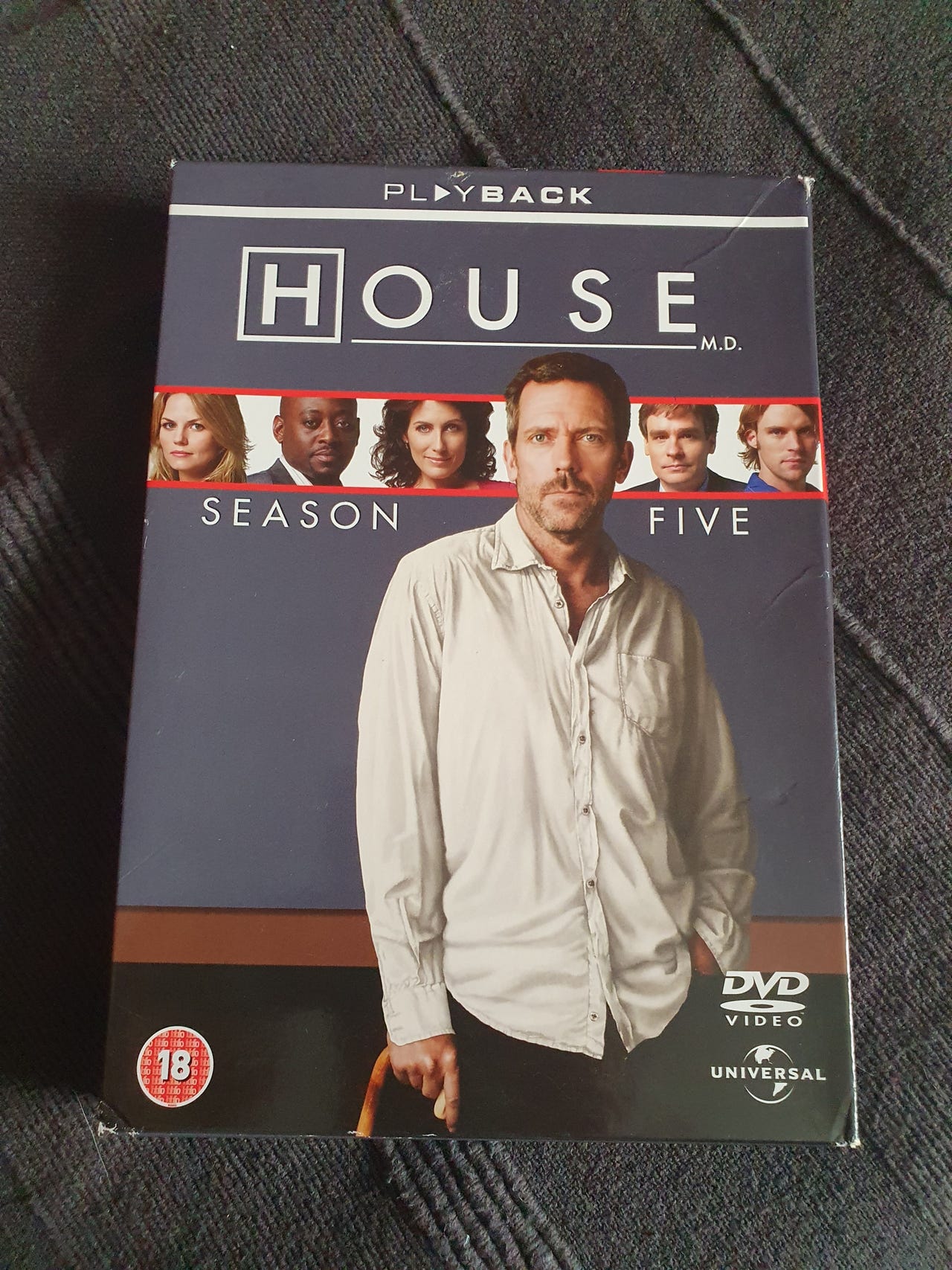 Dr. House season 5 DvD-boksi