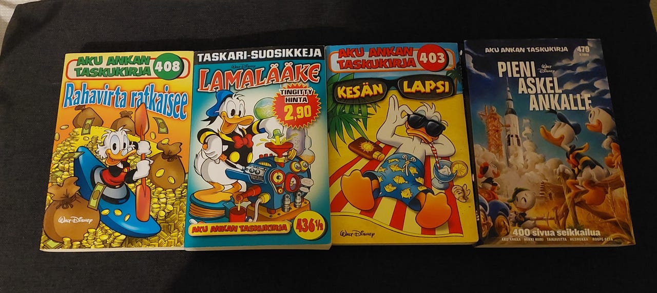 Aku Ankan taskukirjat