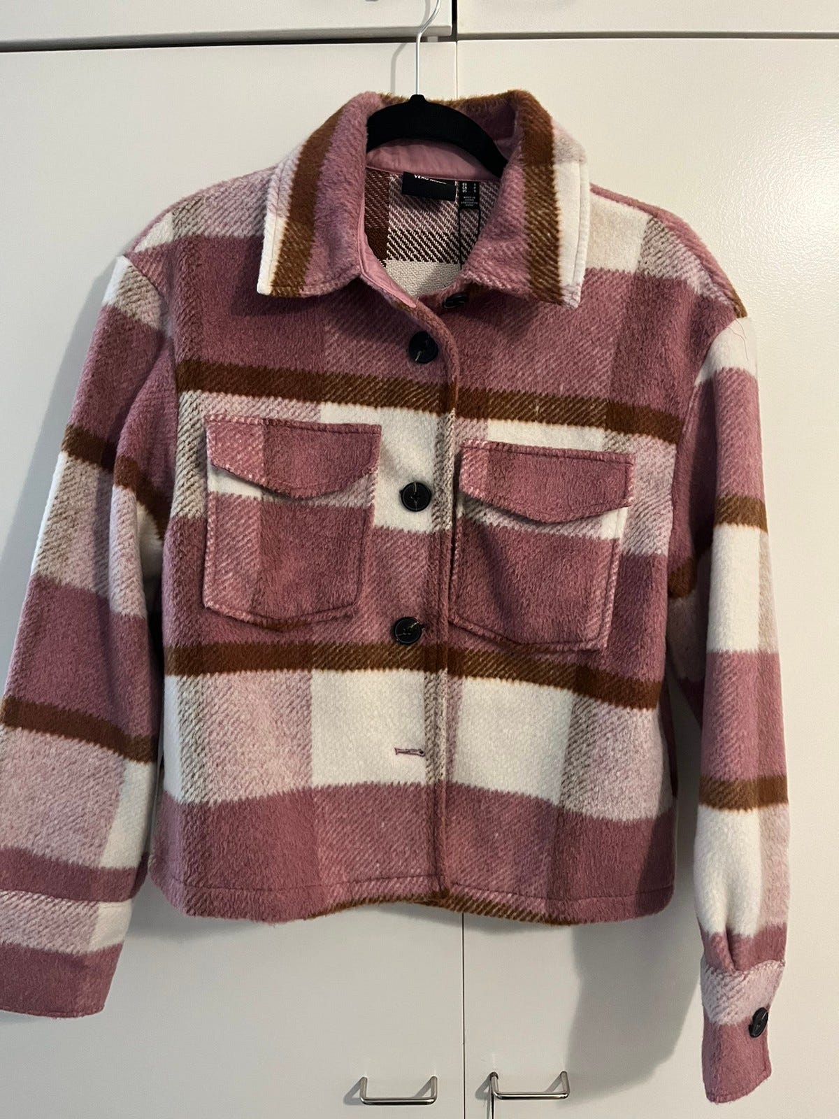 Vero Moda lyhyt villakangas takki