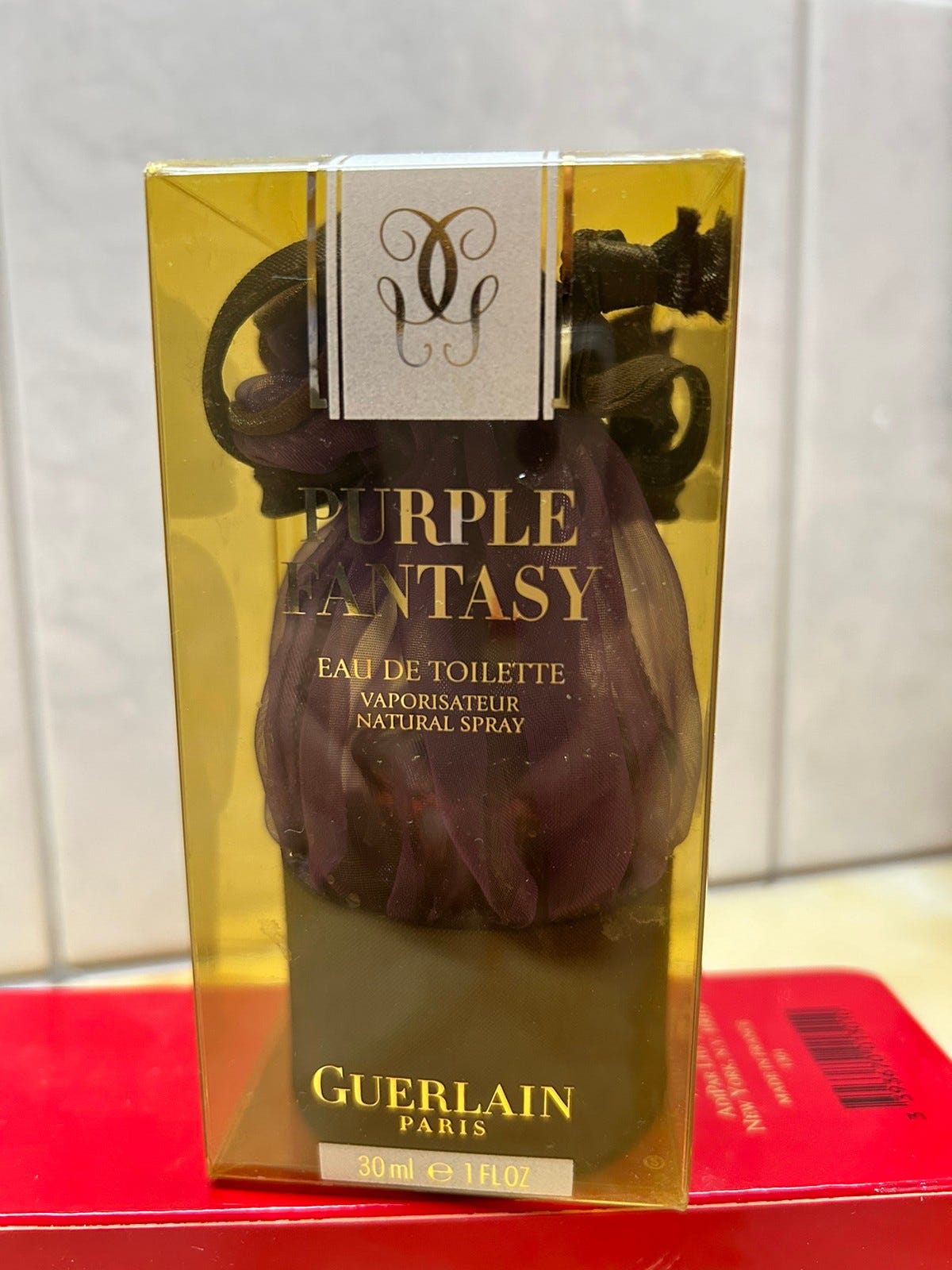 Fantasy Guerlain Perfume Purple Fantasy Perfume Vintage Hajuvesi