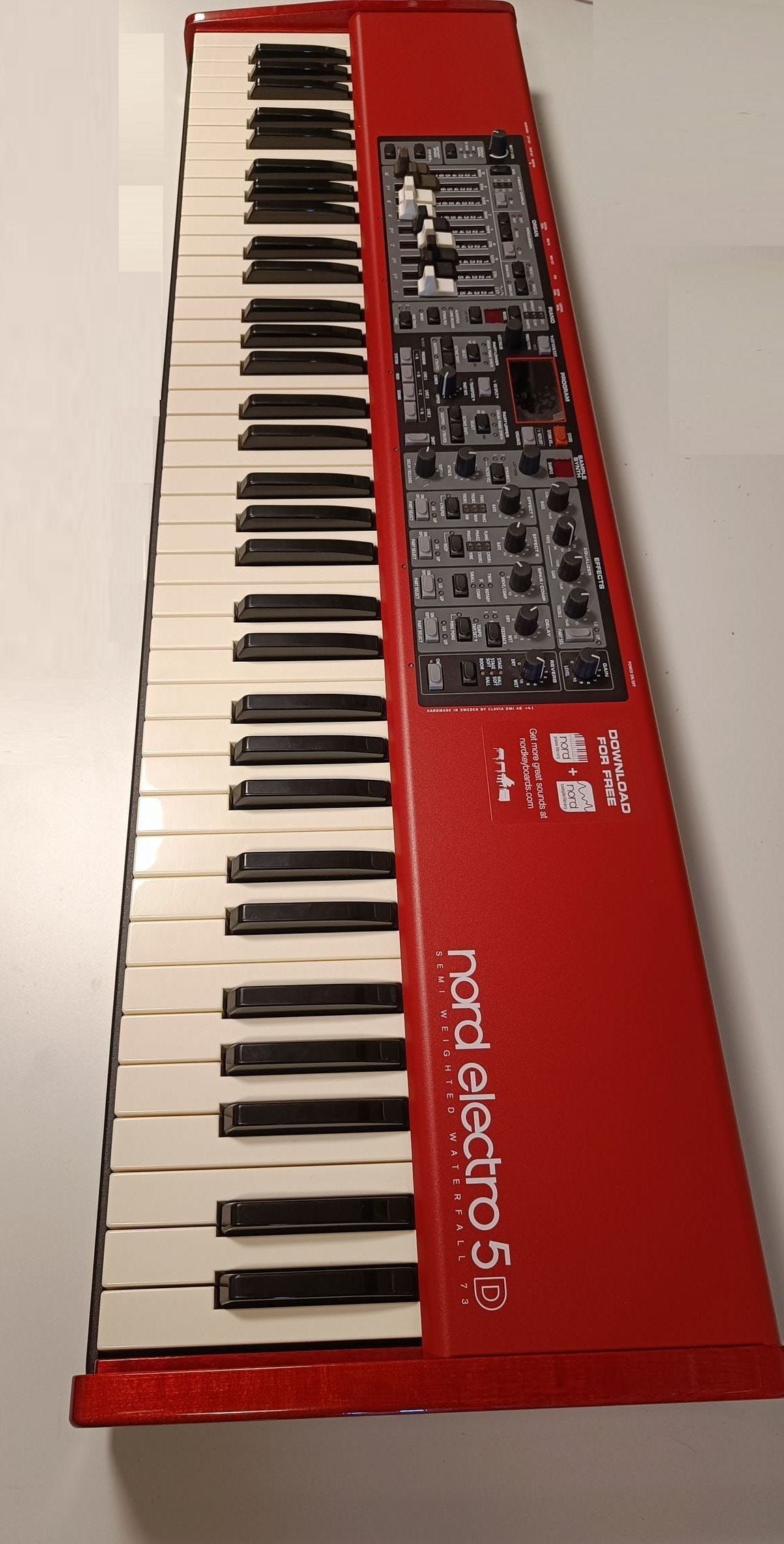 Nord Electro 5D 73 Clavia 【都内受渡】 Clavia Nord Electro Keyboard (73-Key) | zZounds