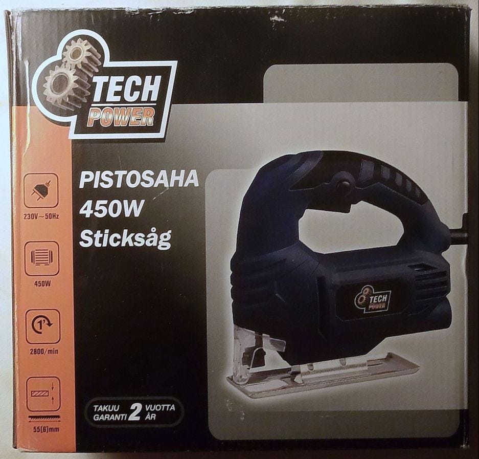 Pistosaha 450W