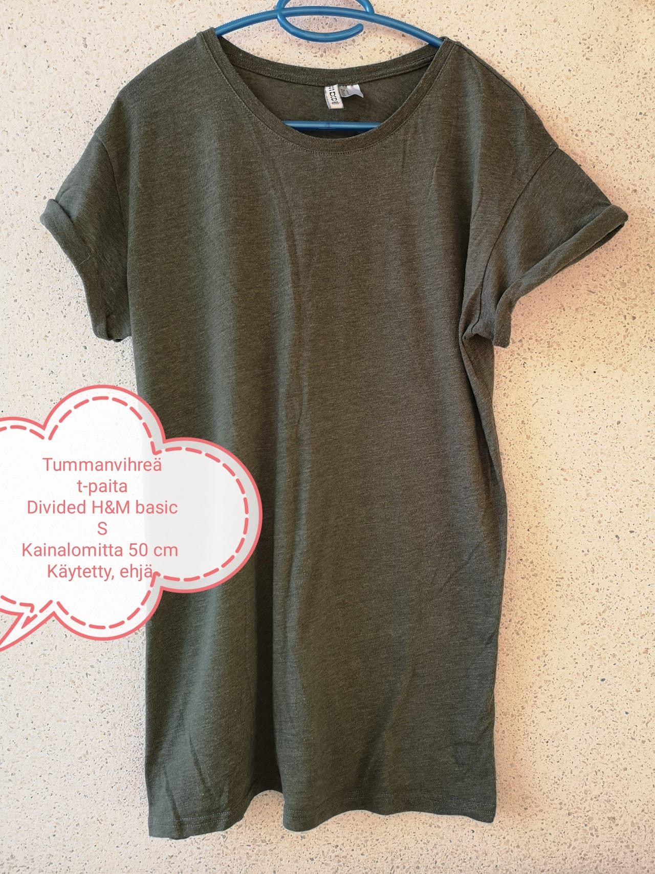 H&M divided vihreä t-paita S Tori