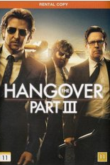 The Hangover part III pohjoism. julk. dvd, suomi-txt
