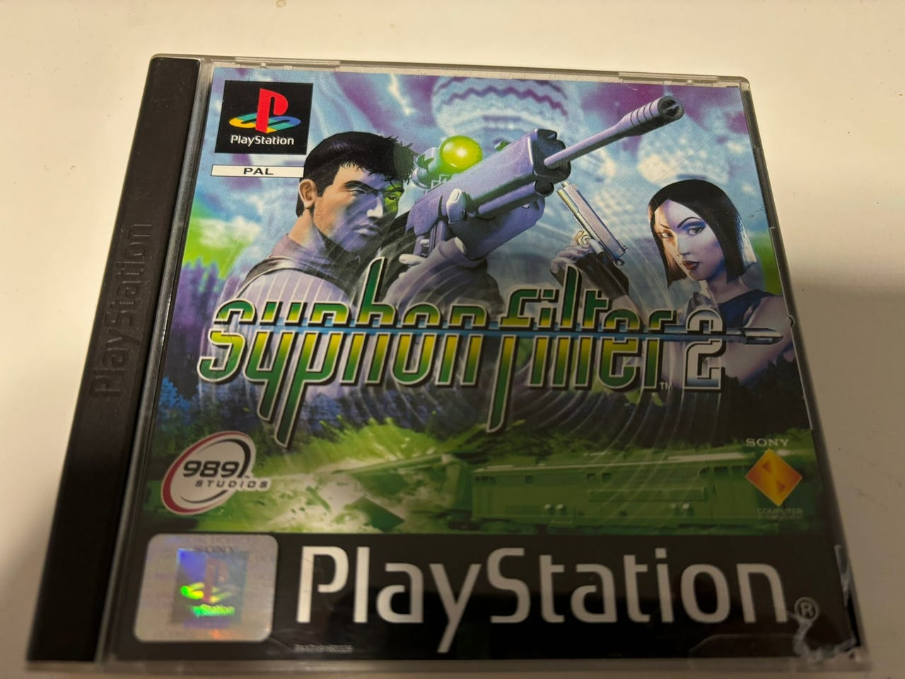 Syphon Filter 2 Sur PS1 - Bon état - Complet PEGI 16