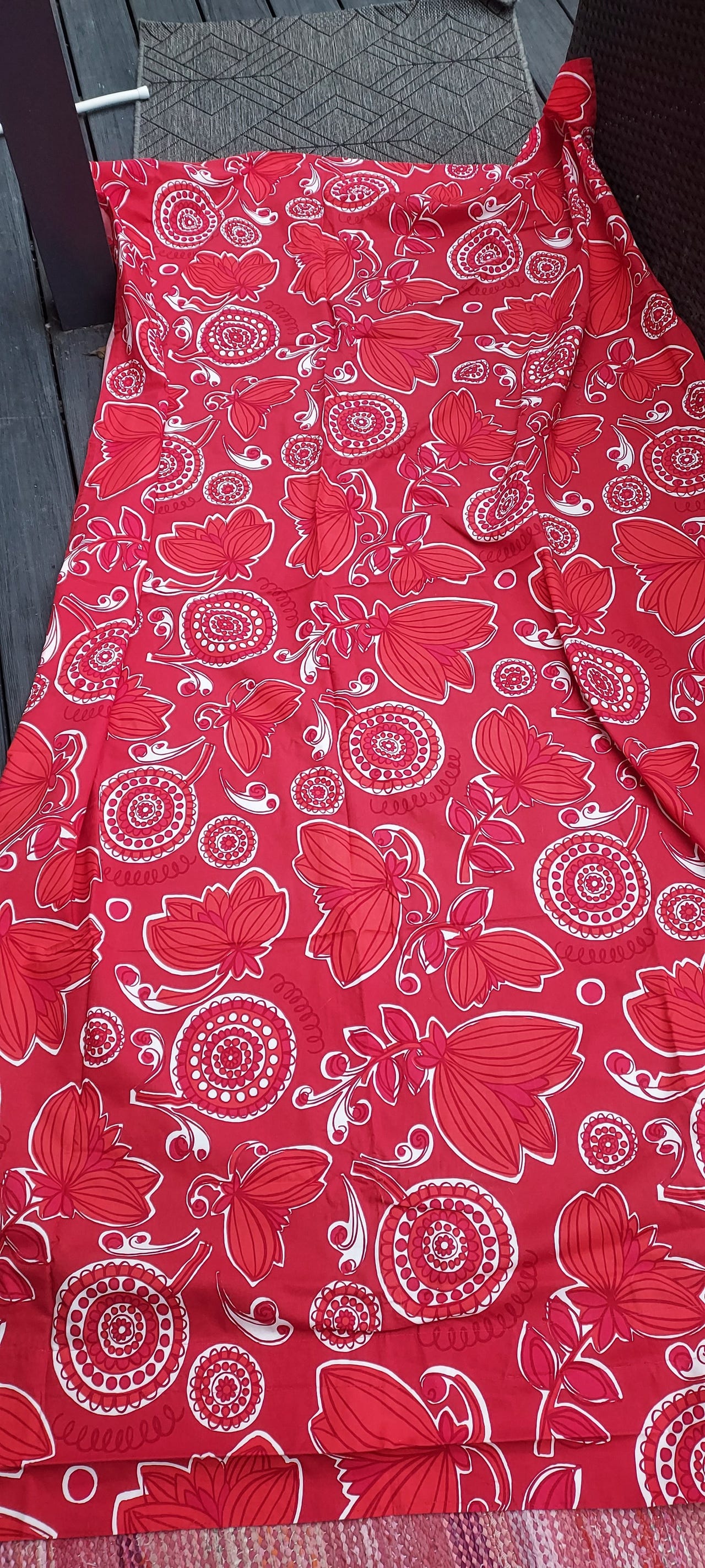 Marimekko Kissanminttu verhot