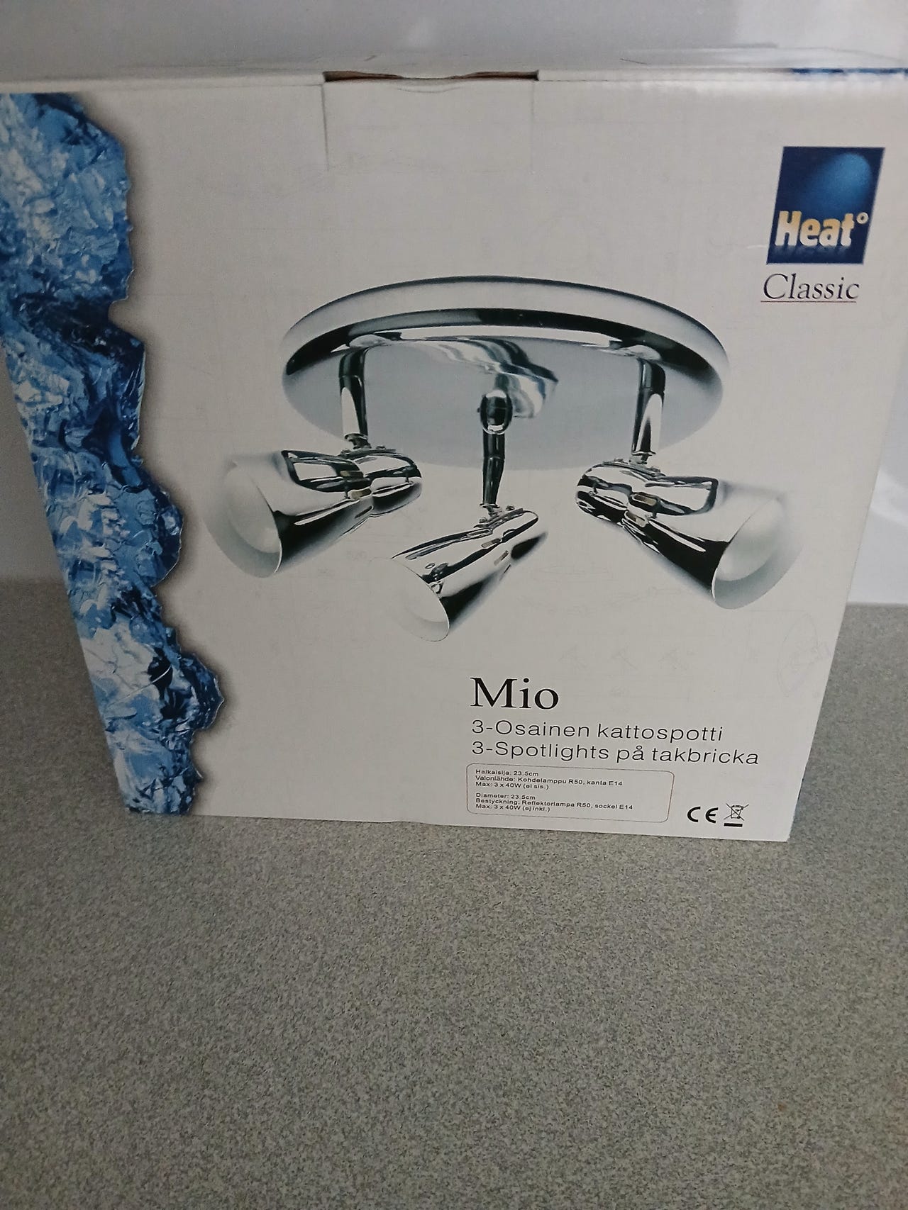 Mio 3-osainen kattospotti
