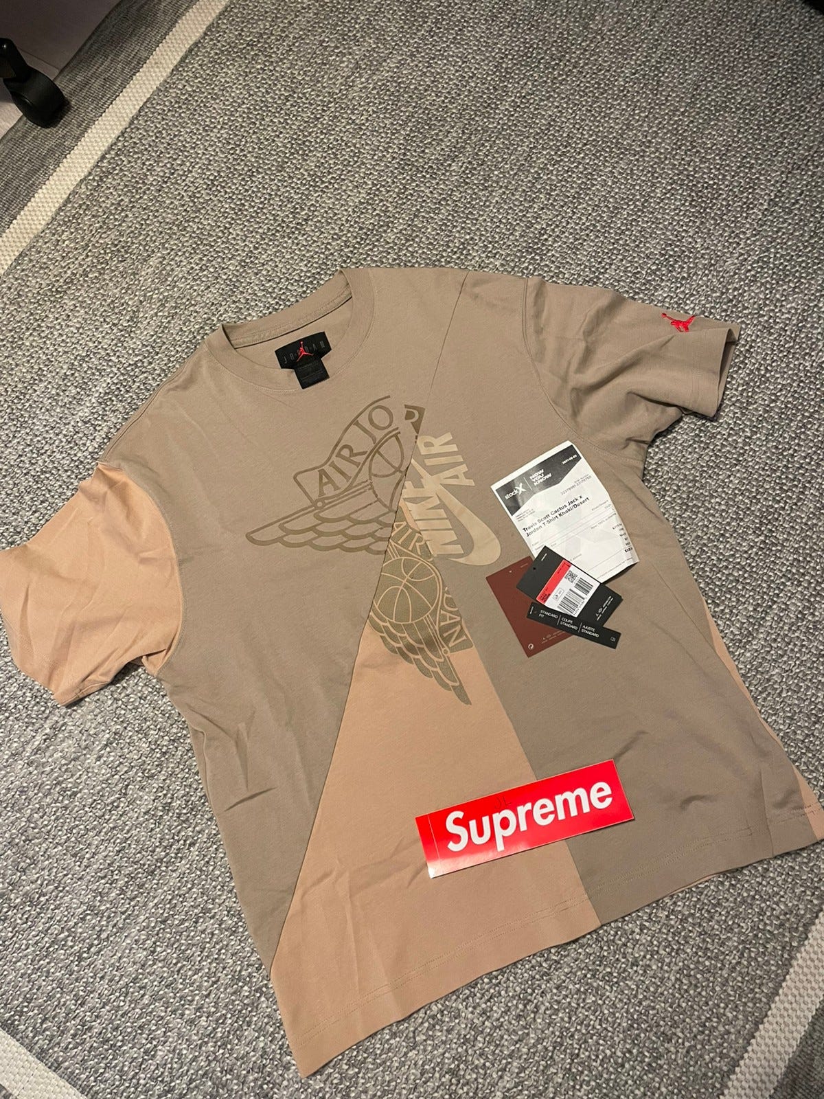 Travis Scott Cactus Jack x Jordan koko L khaki desert | Tori