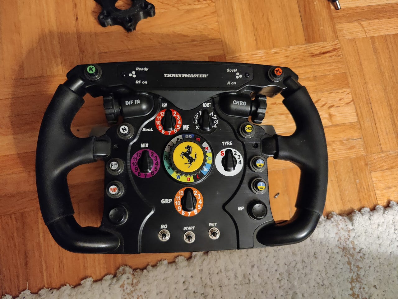 Thrustmaster F1 Wheel Thrustmaster Ferrari f1 wheel add on | Tori