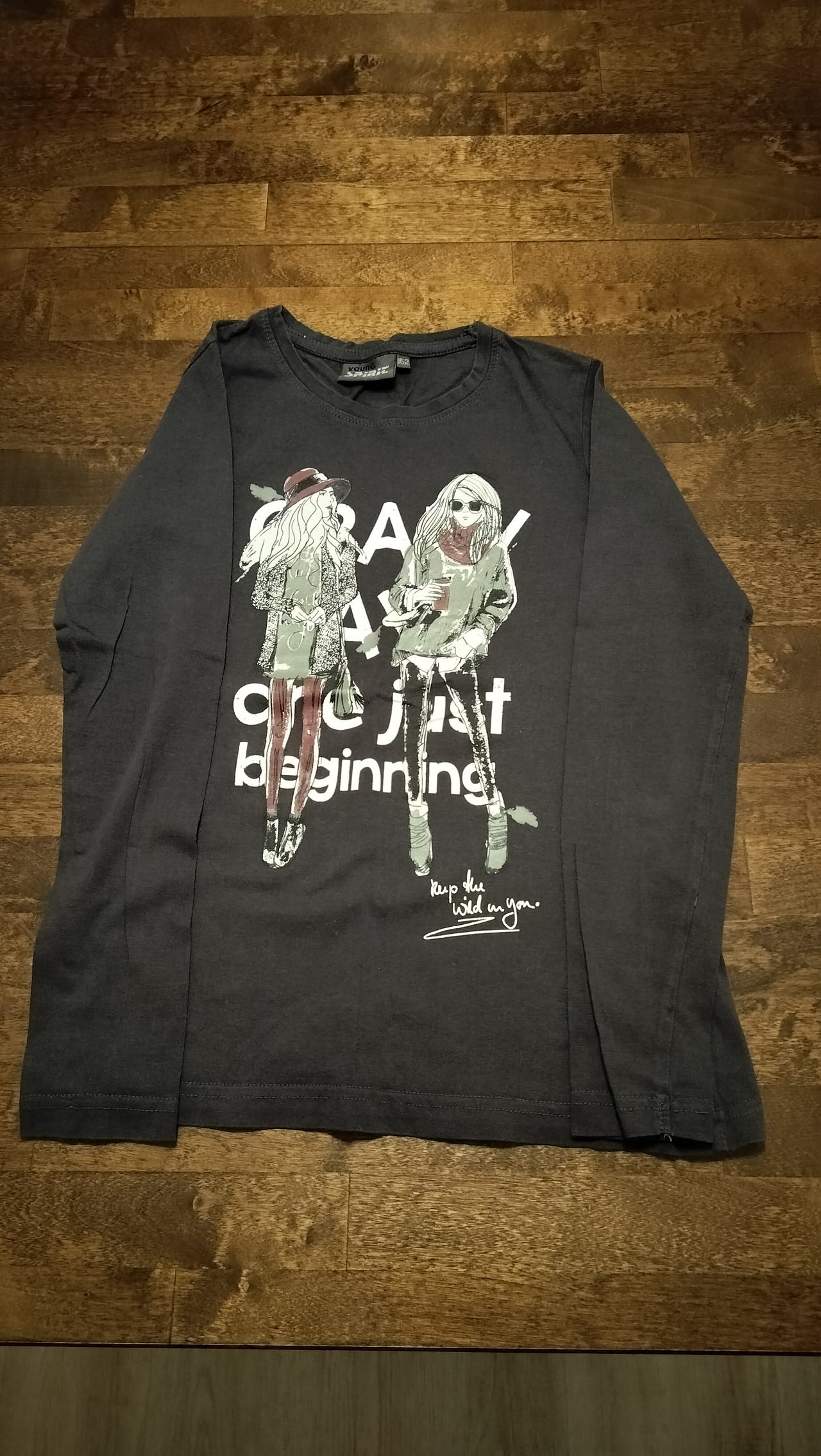Good condition girls' shirt by Young Spirit