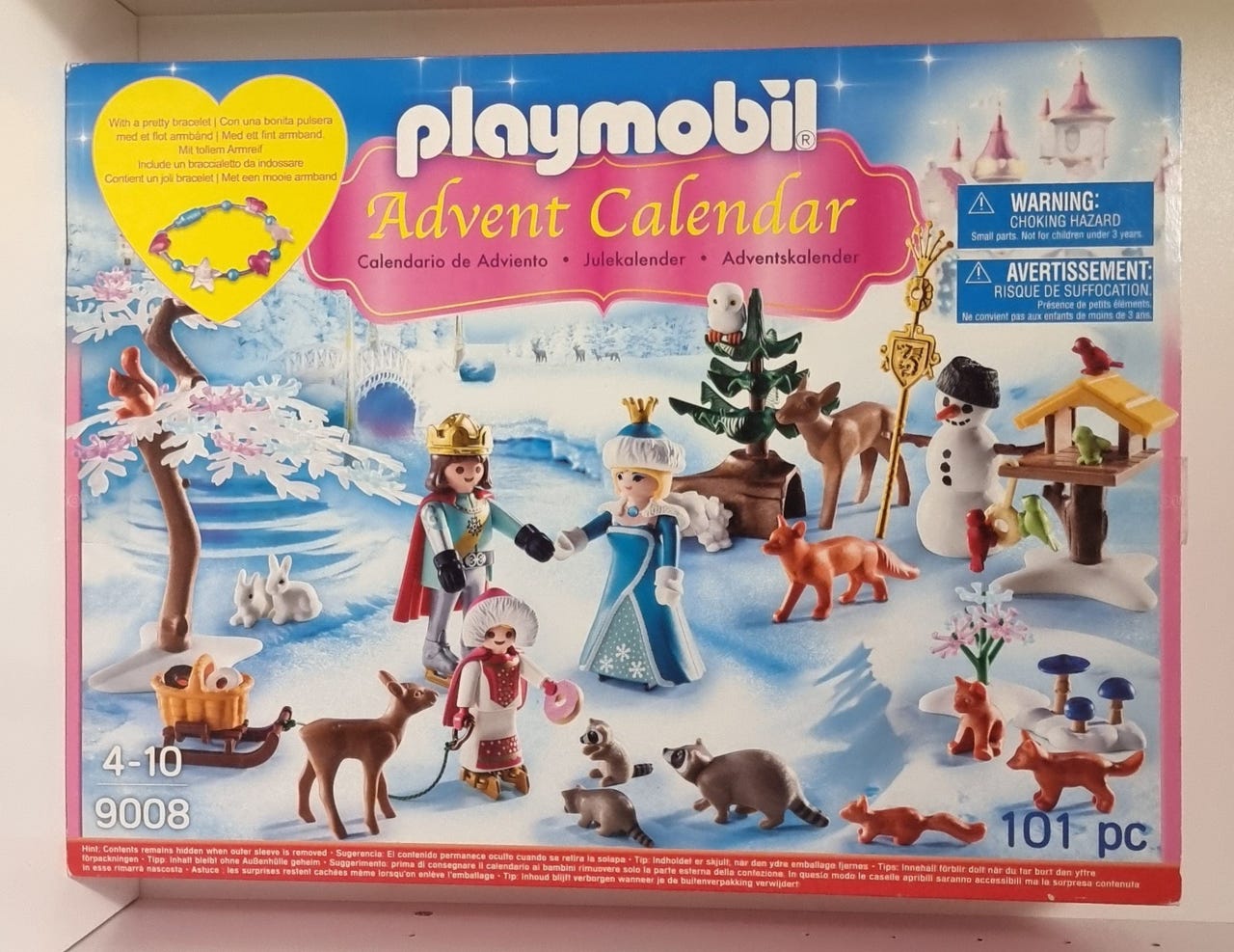 Playmobil Joulukalenteri Luisteluprinsessa 9008