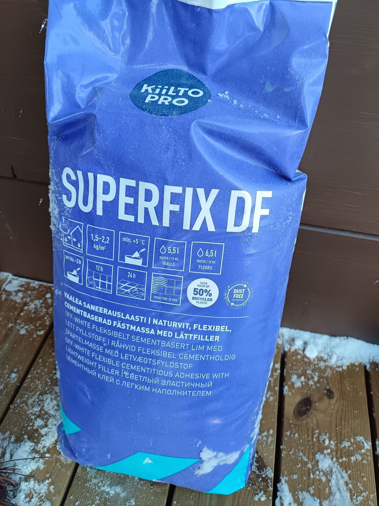 Saneerauslaasti Kiilto Superfix Df 15kg | Tori