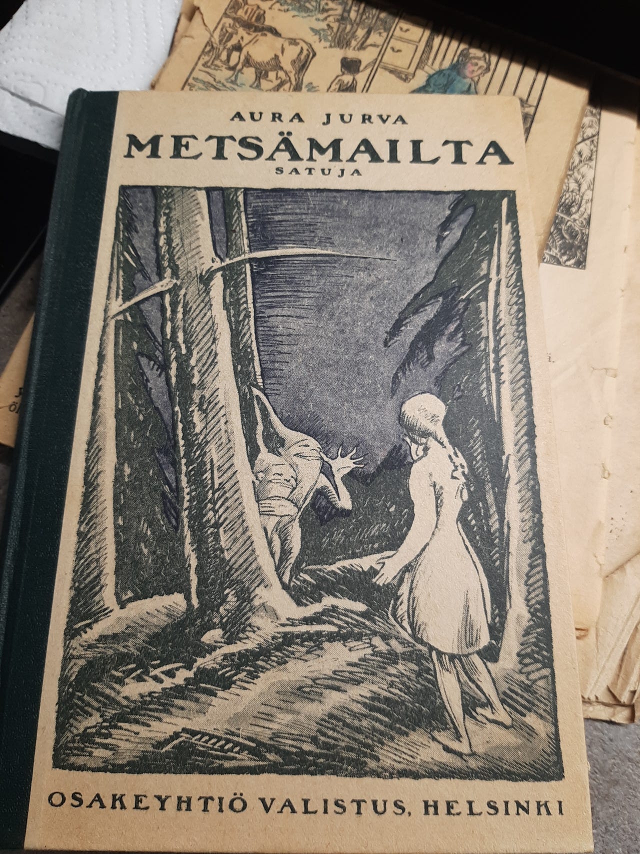 Aura Jurva Metsämailta satuja