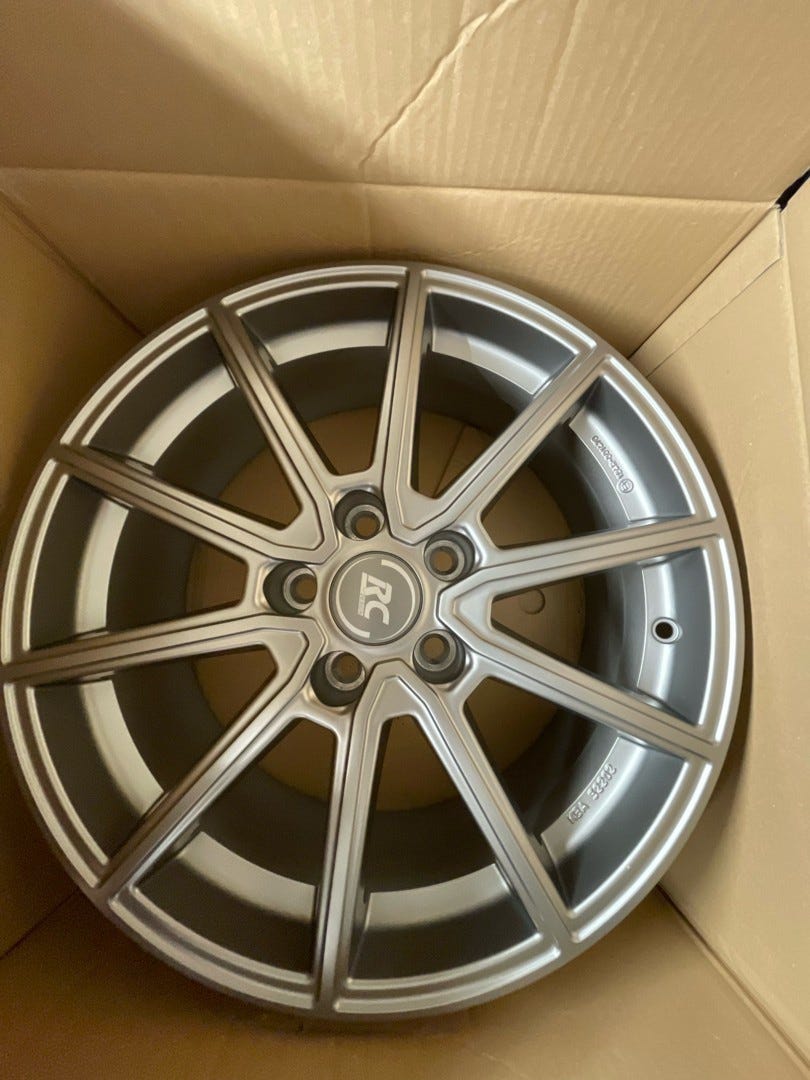 7x17 RC 5x110 alumiinivanteet UUDET