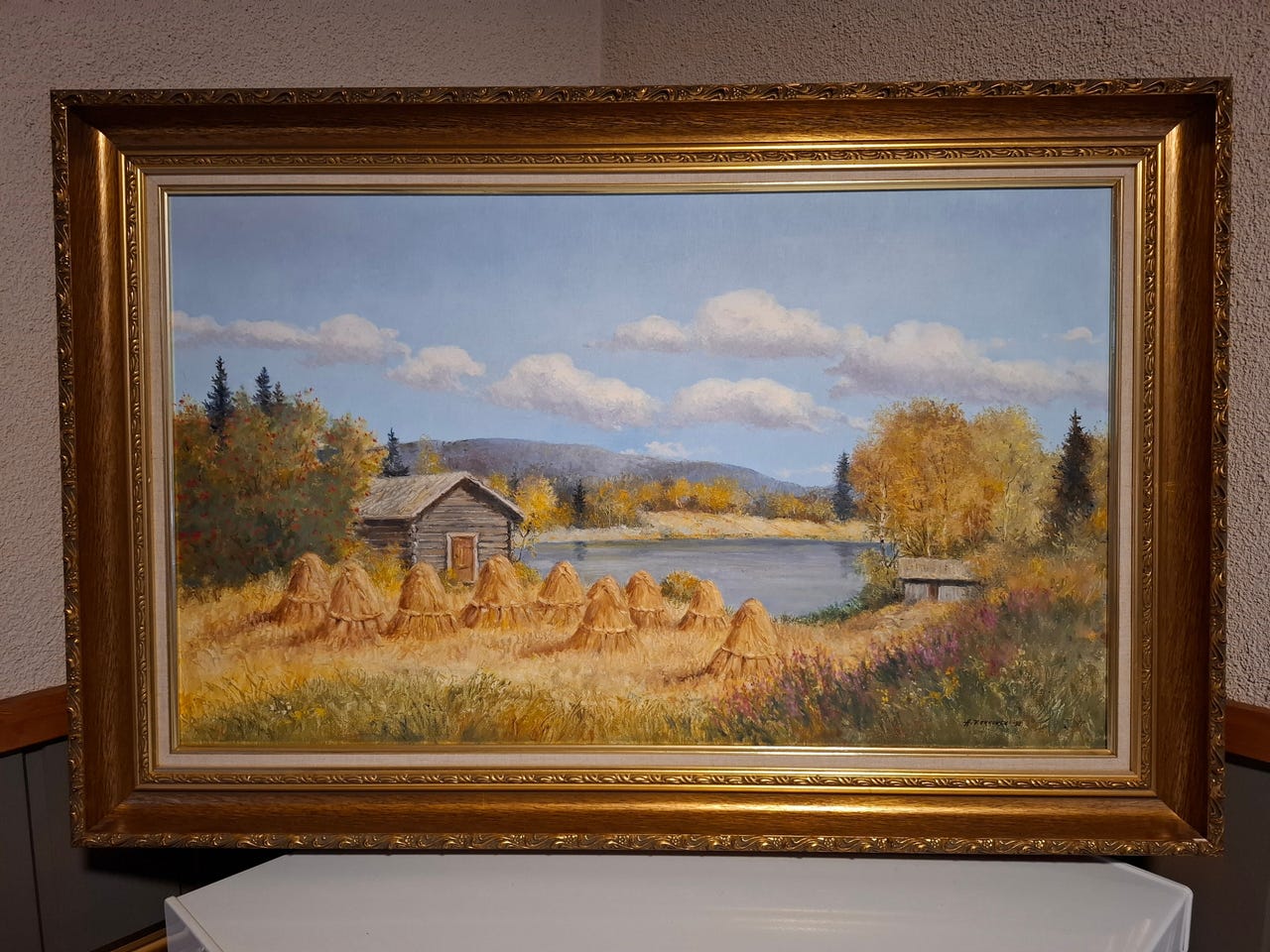 Öljyvärimaalaus Alpo Okkonen