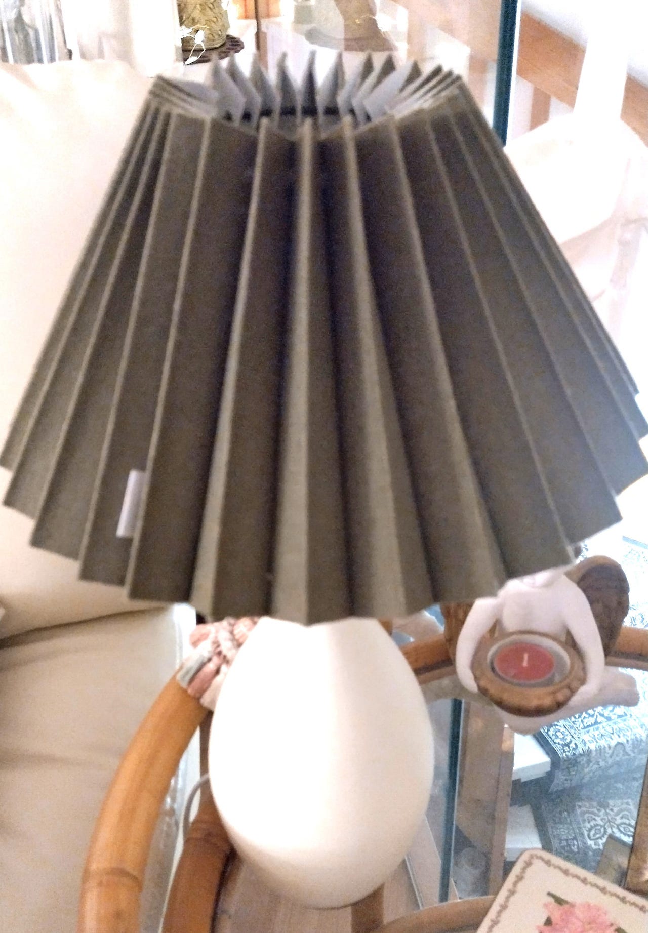 Pentik laskos vekki lampunvarjostin silkkiä 25cm