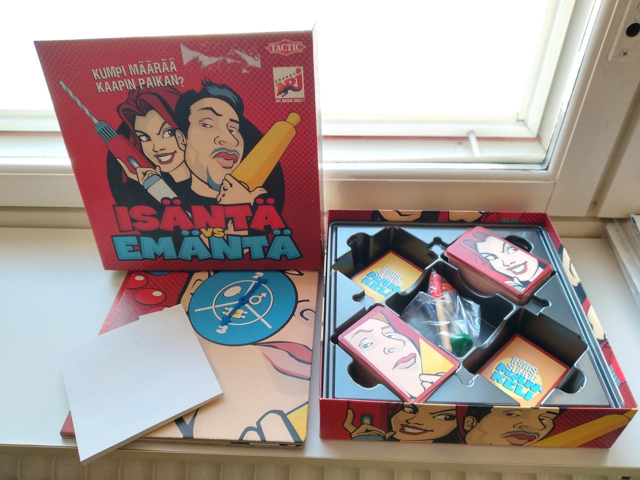 Isäntä vs emäntä lautapeli