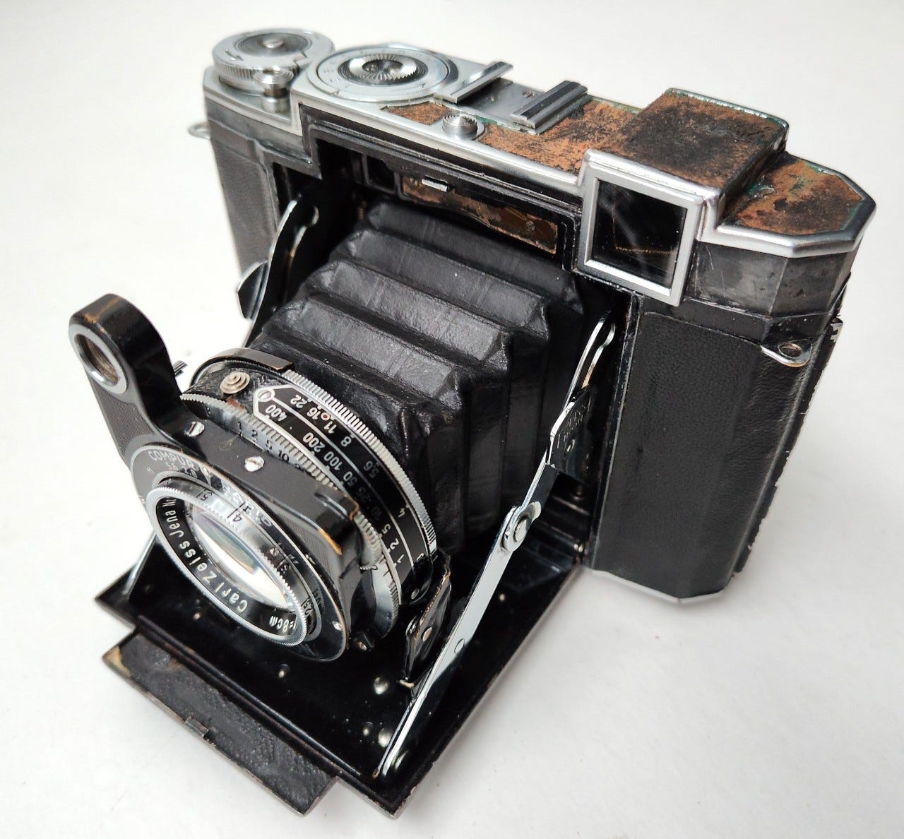 Zeiss Ikon Super Ikonta B 530/16 - 80mm f2.8 Tessar + kotelo