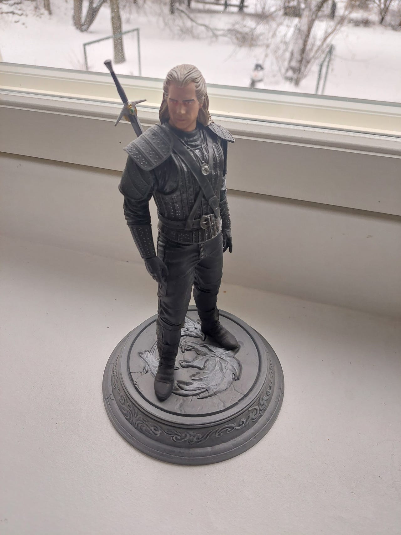 Witcher Geralt figuuripatsas