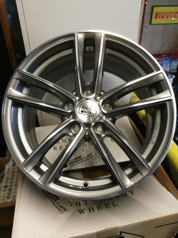 8X17 MILLE MIGLIA MM034 5x120 ET30 kr72,6 Ant.pol