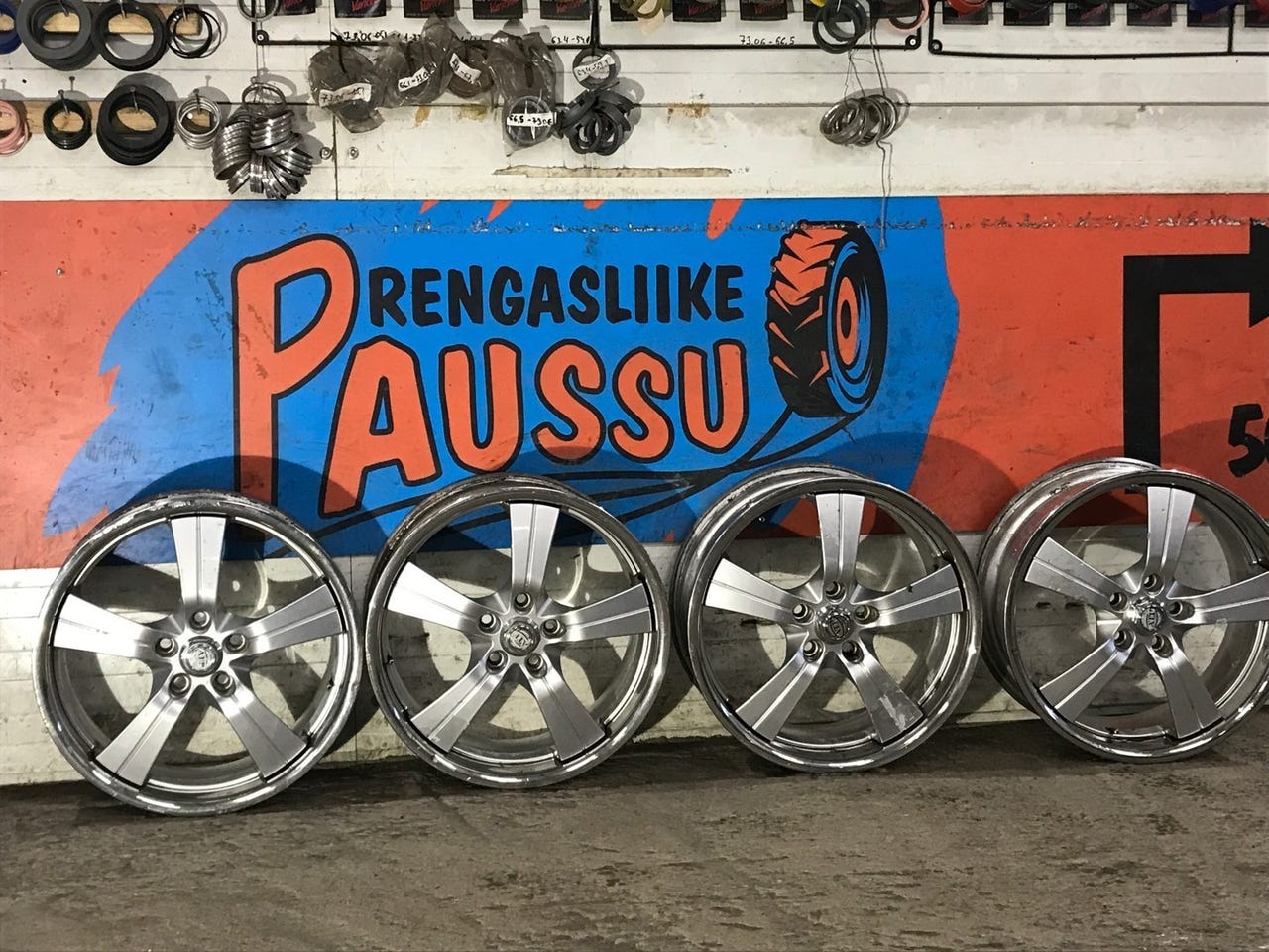 Käytetty ATP vannesarja 5x112 ET 50 KR 57,1 8x18