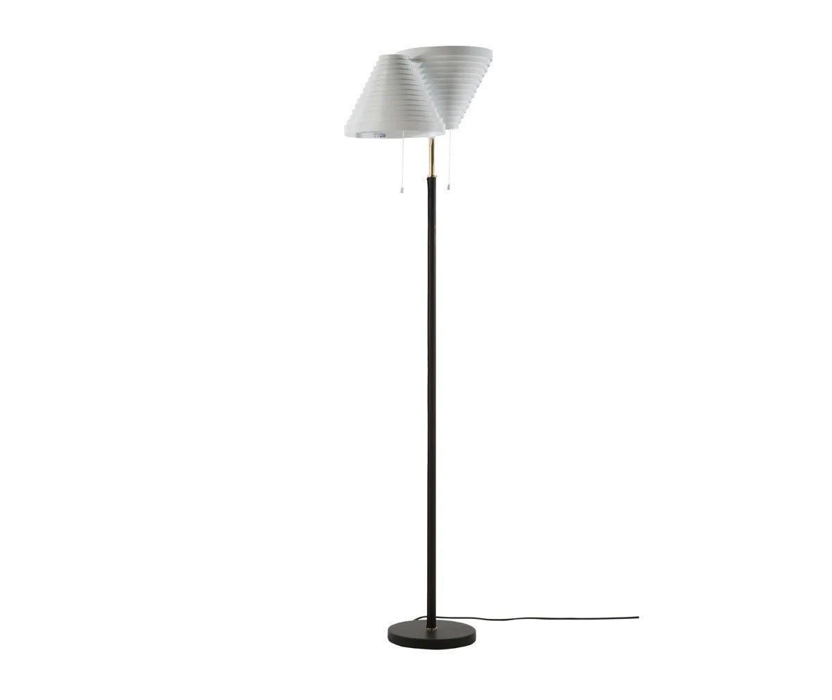 ARTEK Lattiavalaisin A810 valkoinen/messinki