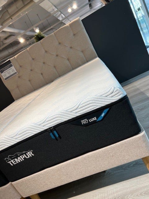 TEMPUR Pro Luxe Soft patja 90x200x30cm ETUSI 818e