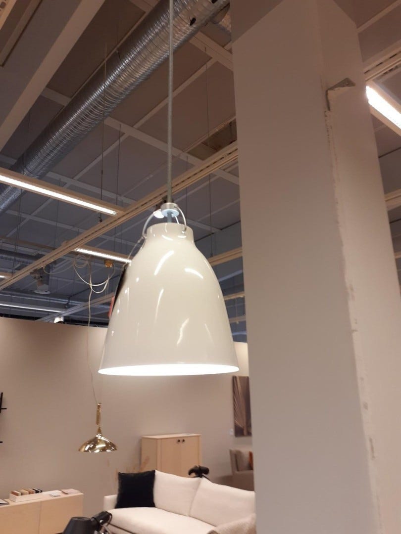 Lámpara colgante Caravaggio de Fritz Hansen de 2005