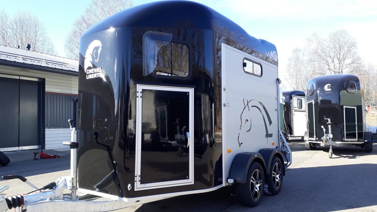 Remolque de aluminio Cheval-Liberte Gold 3 Luxe para dos caballos