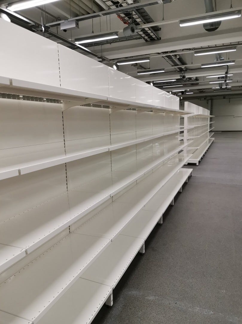 Käytetyt myymäläkalusteet