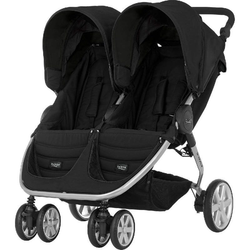 Britax -tuplarattaat, musta, uudet