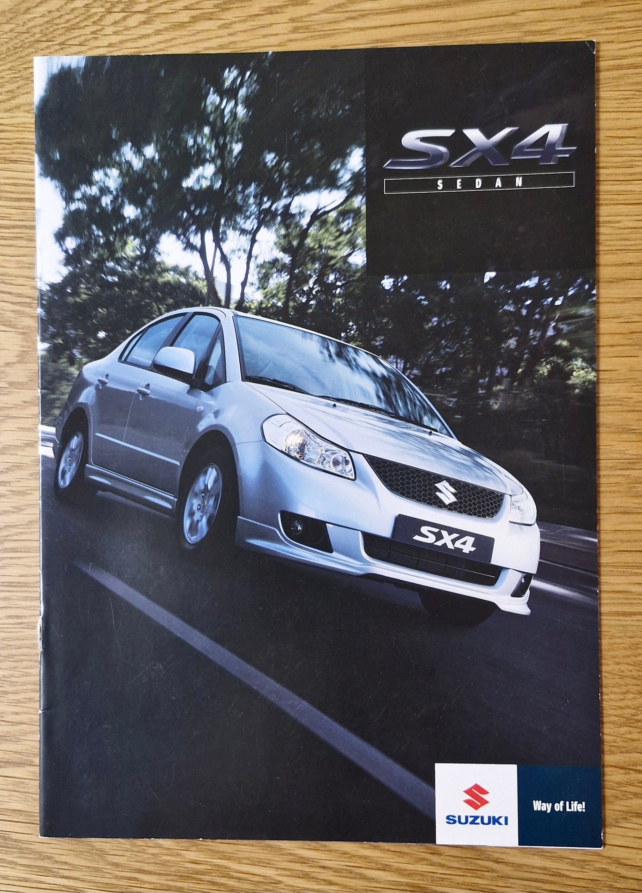 Suzuki SX4 Sedan -esite 2007