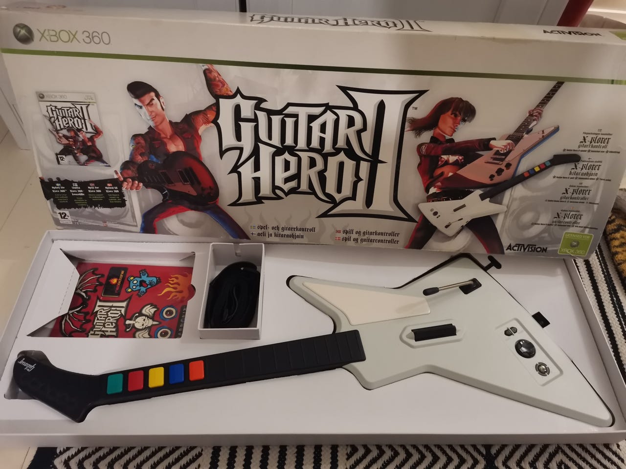 Xplorer Psn Guitar Hero Guitar Hero X-plorer Guitar Xbox 360