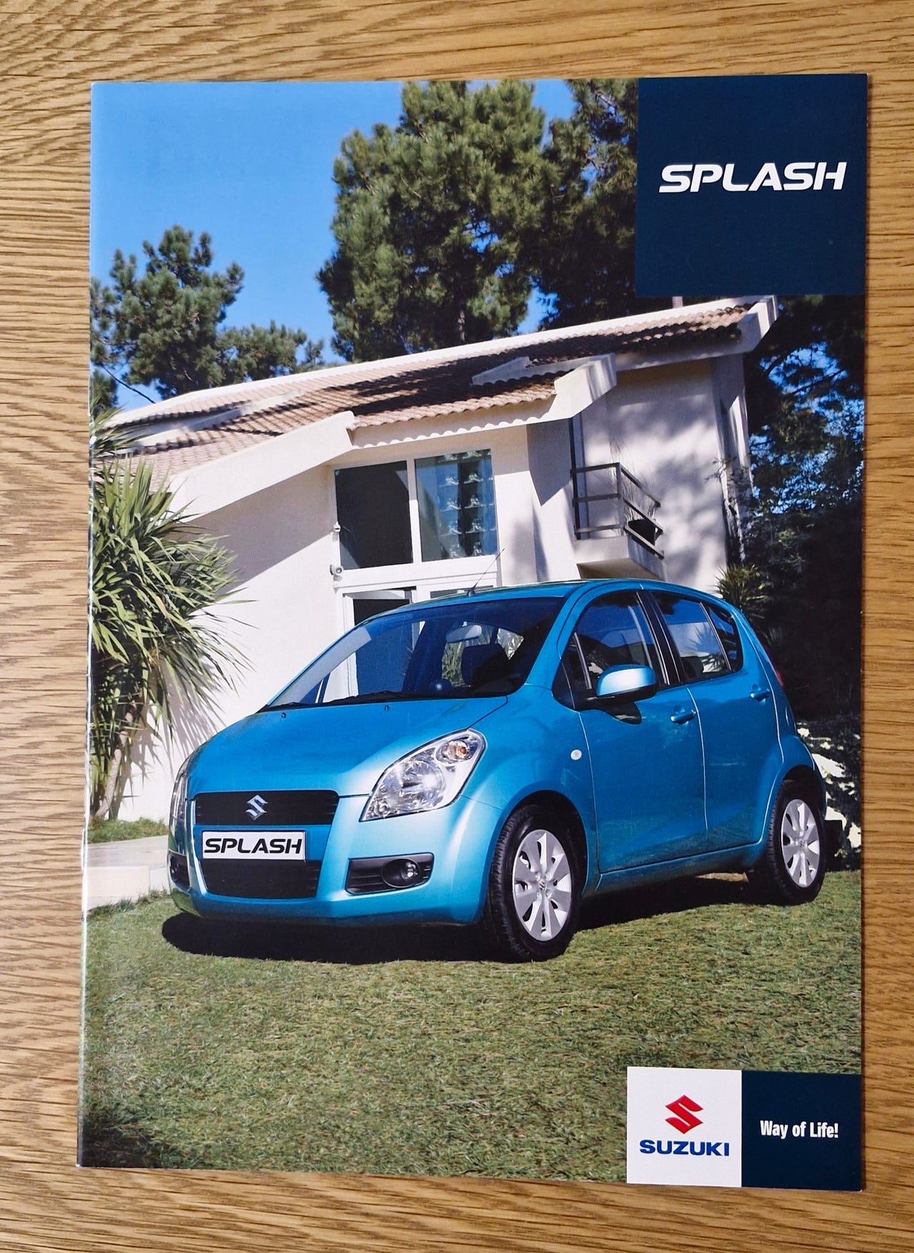Suzuki Splash -esite 2008