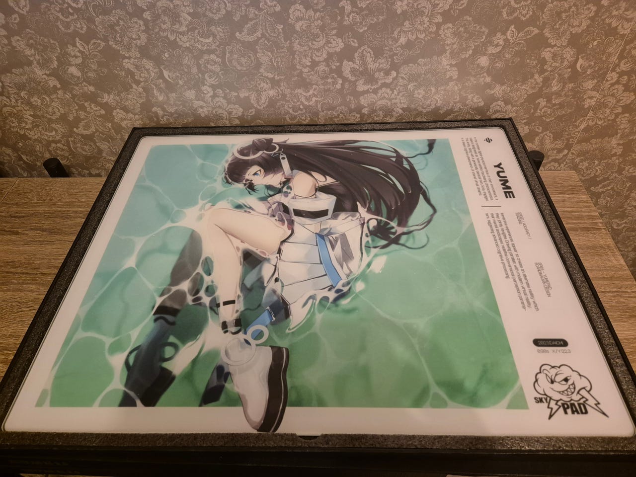 Skypad 3.0 XL Water Yume 中古品 SkyPAD 3.0 XL Water Yume Glass Mousepad Limited Edition