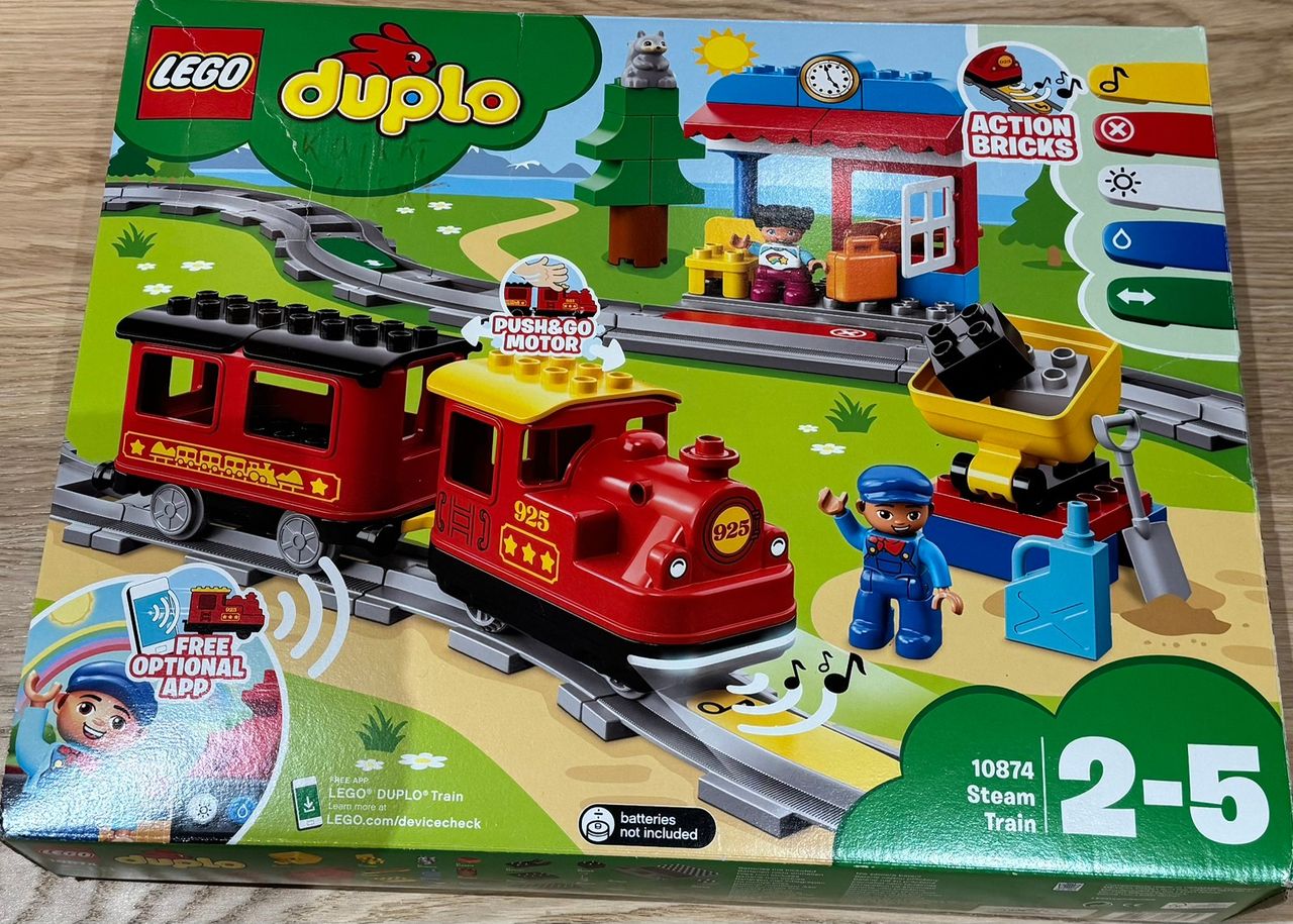 Junaratasetti Steam Train LEGO DUPLO 10874 Tori