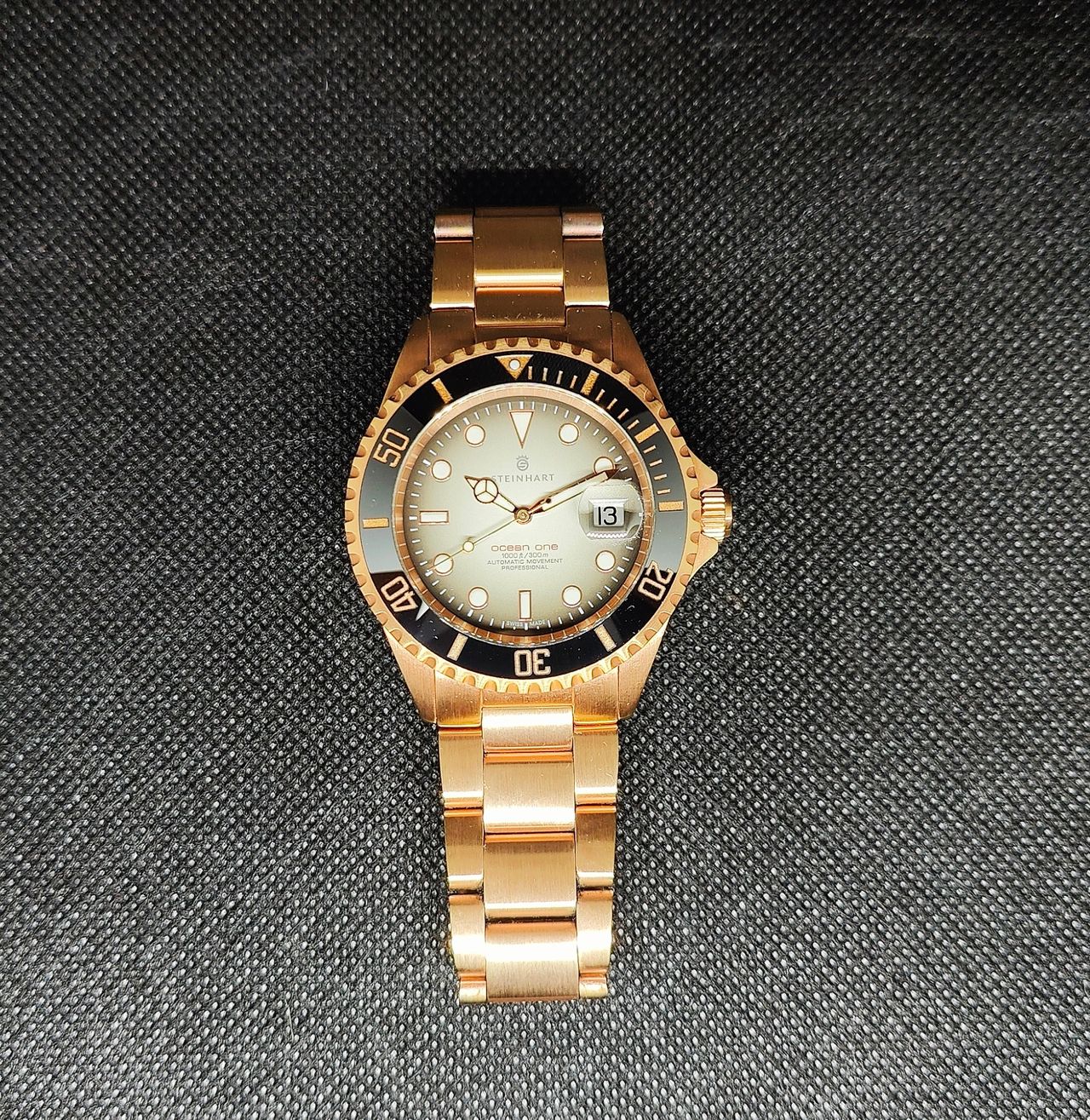 Steinhart ocean one pink gold ceramic | Tori Steinhart ocean one pink gold ceramic | Tori