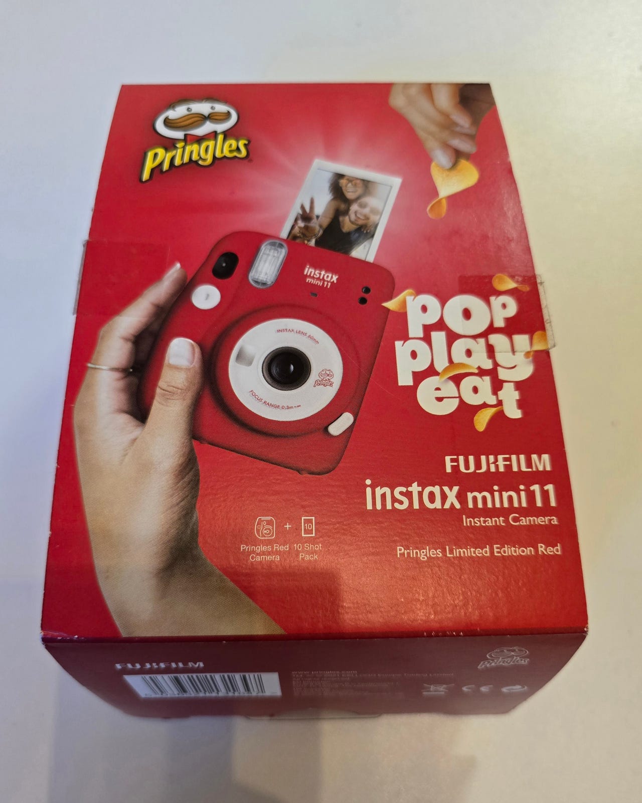 Instax mini 11 pringles limited edition