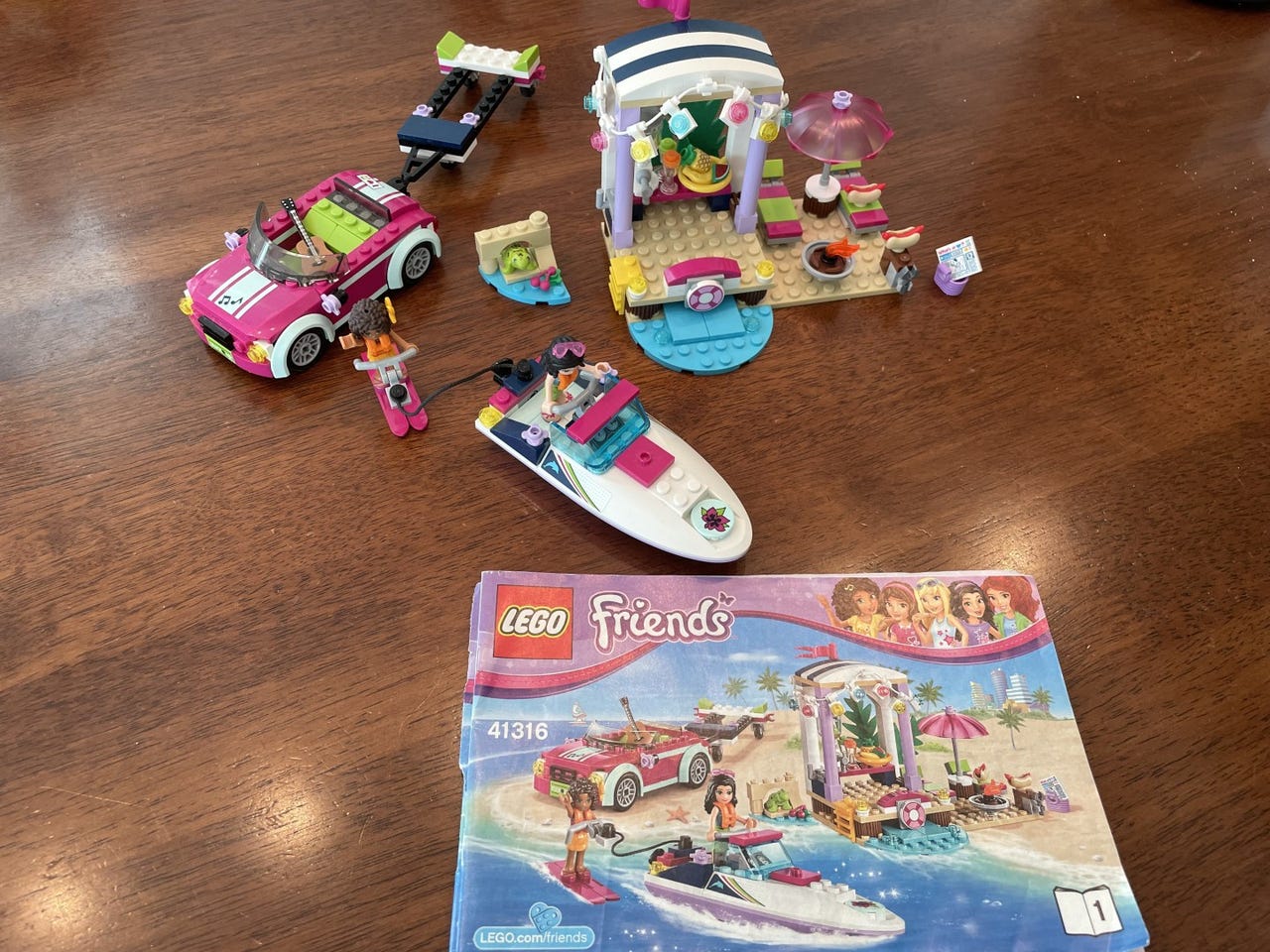 Lego Friends Andrea's Speedboat Transporter -41316 Tori