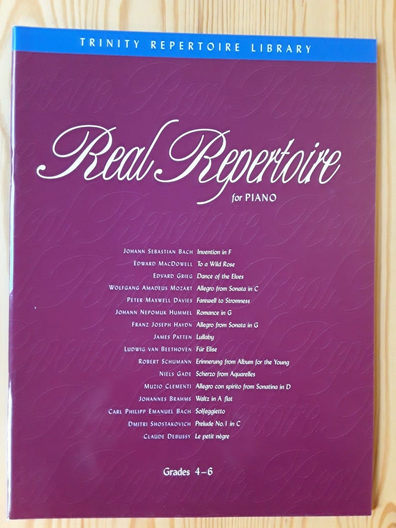 Nuotti: Real Repertoire for piano